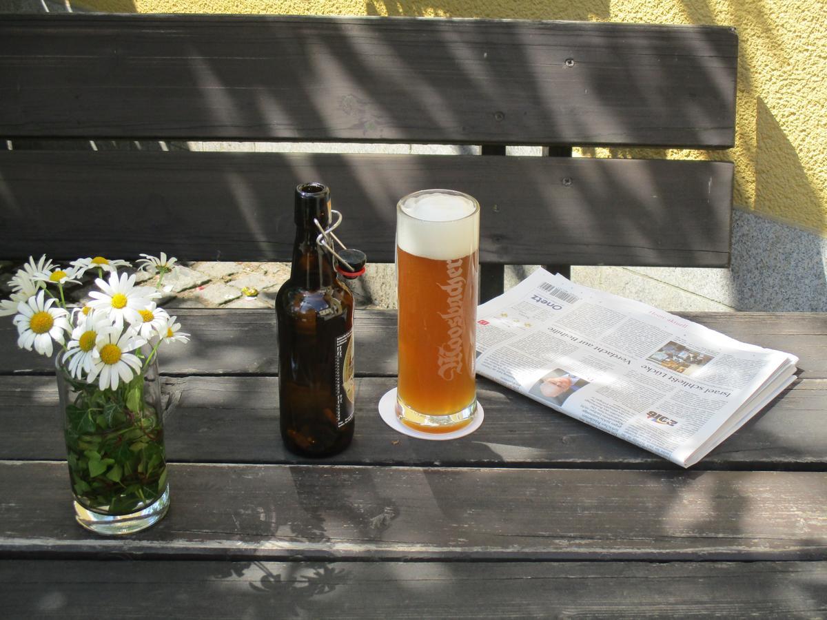 Landgasthof Zum Goldenen Loewen Moosbach  Luaran gambar